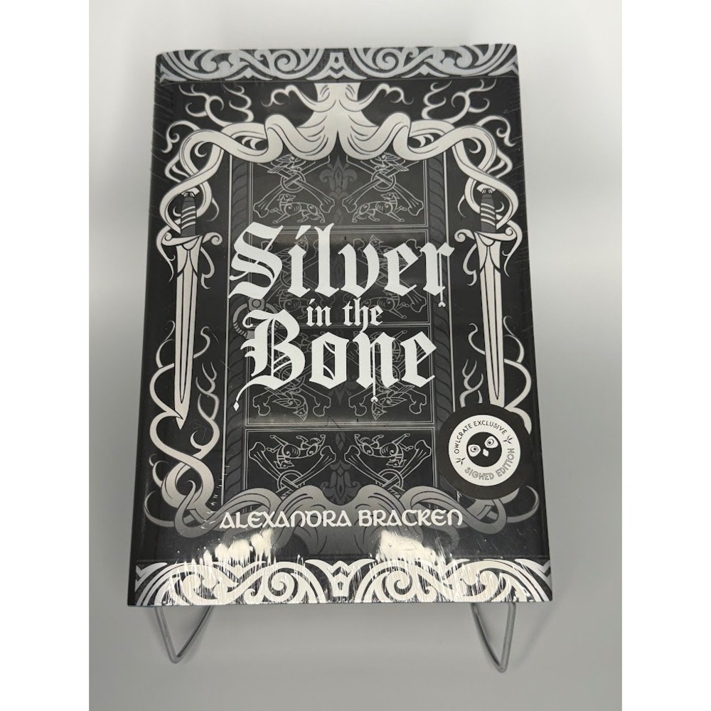Silver in the Bone Alexandra Bracken Owlcrate Exclusive Signed Edition New